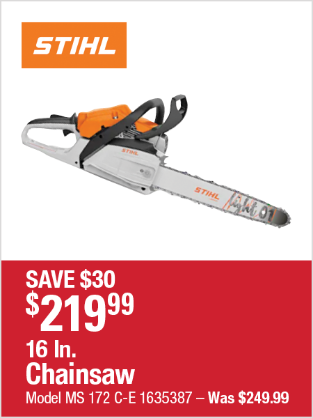 16 In. Chainsaw